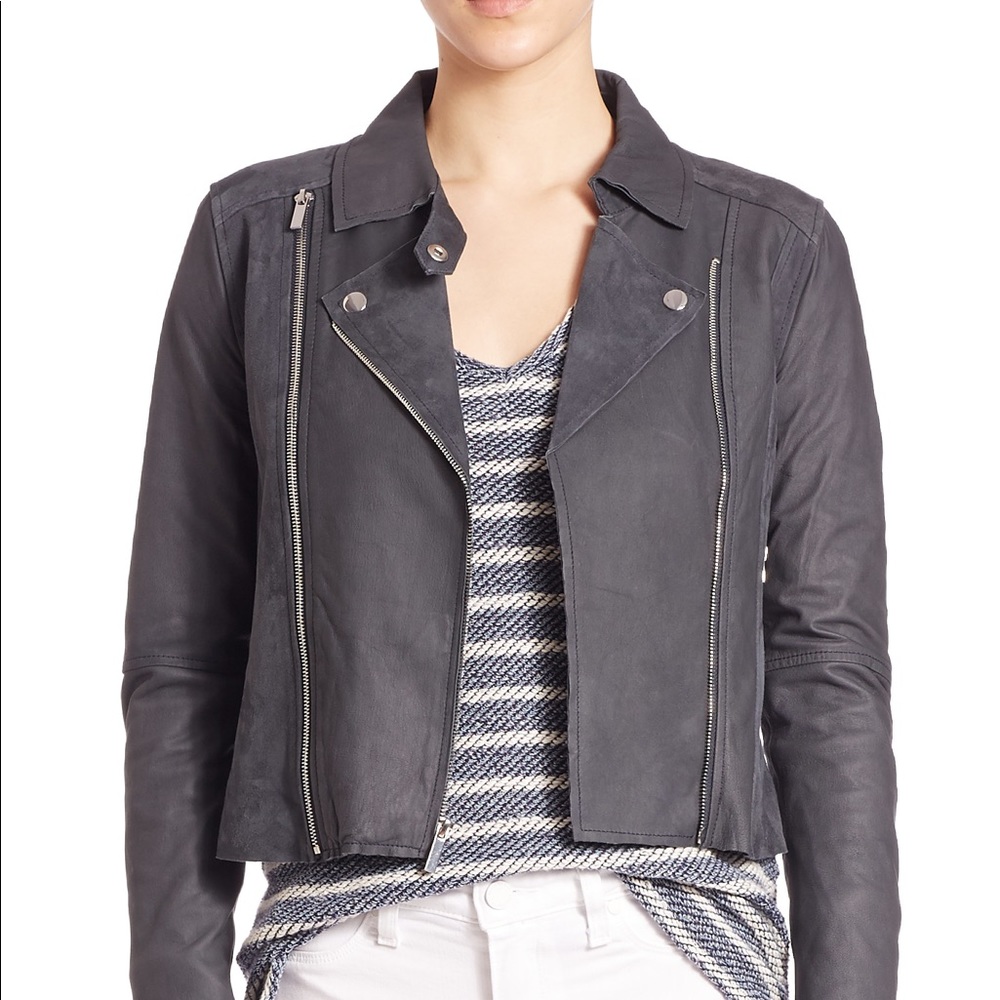 Paige Silvie Jacket - Dark ink blue